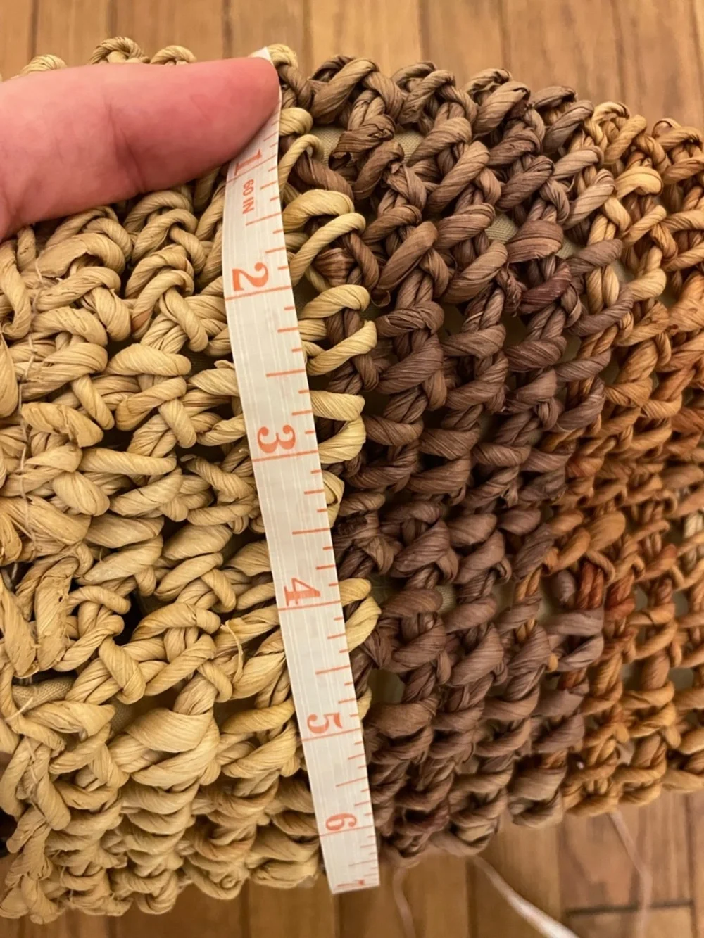 Corn Husk Woven Coastal Bohemian Festival Bag